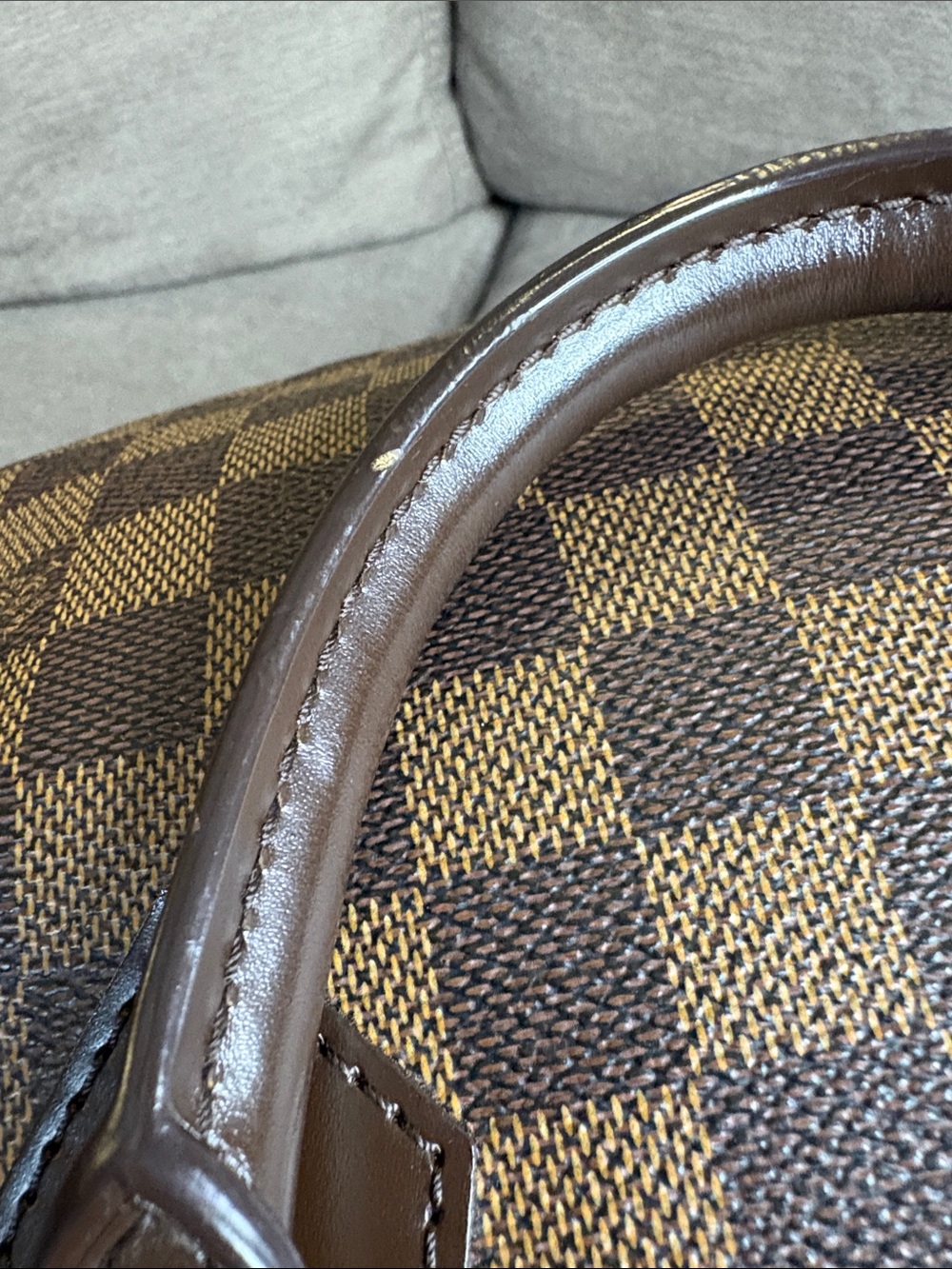 Louis Vuitton Damier Ebene Speedy 35 Authentic - Picture 11 of 16